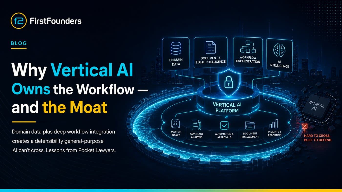 Why Vertical AI Owns the Workflow — and the Moat